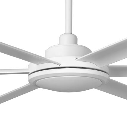 FARO 34202 - Laeventilaator ROTTERDAM XL valge d. 200 cm + kaugjuhtimispult