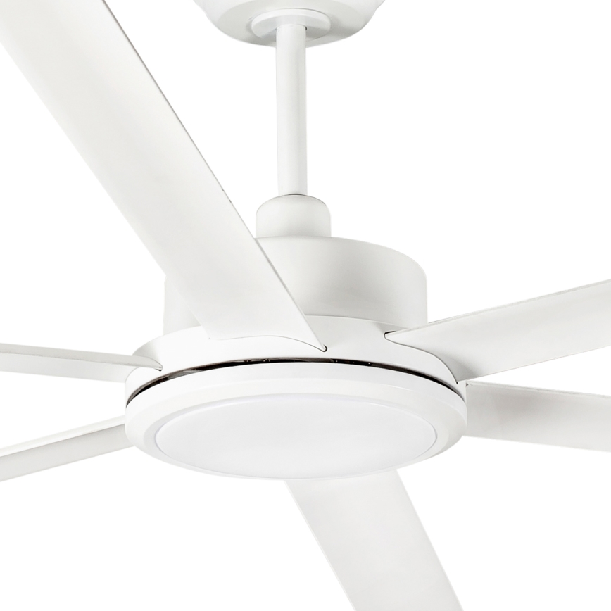 FARO 34206 - Laeventilaator ROTTERDAM XXL valge d. 250 cm + kaugjuhtimispult