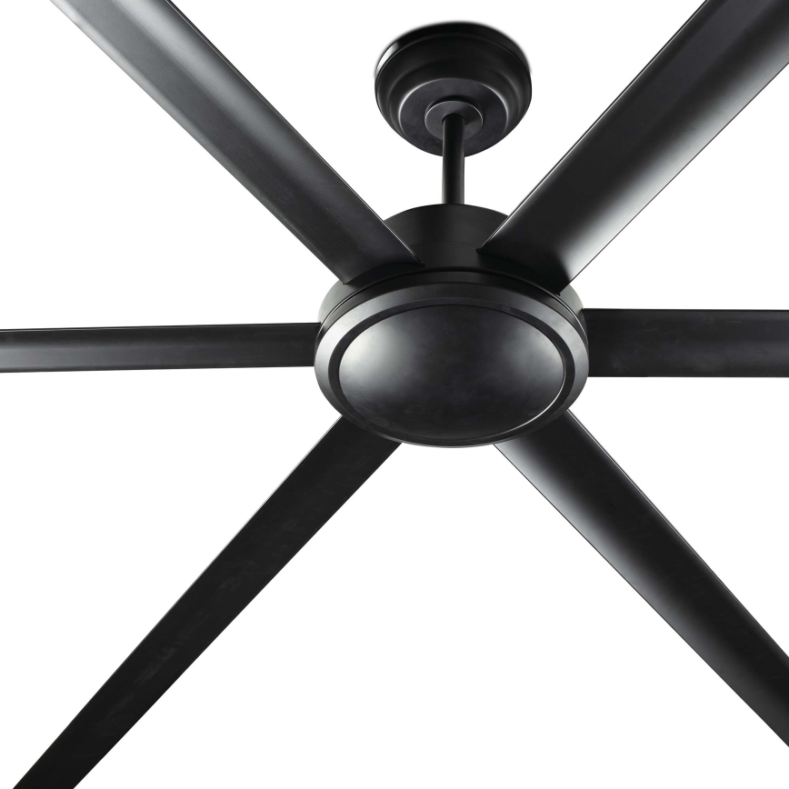 FARO 34207 - Laeventilaator ROTTERDAM XXL must d. 250 cm + kaugjuhtimispult