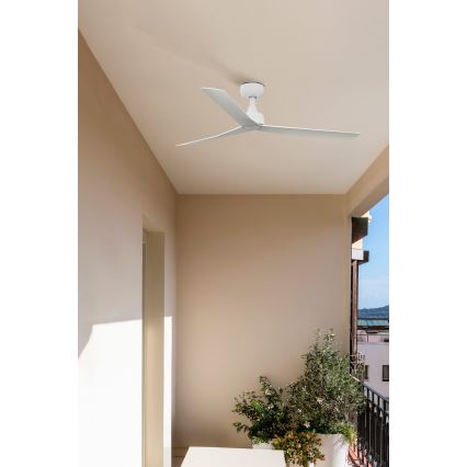 FARO 34274 - Laeventilaator MARINE M valge d. 125 cm IP44 + kaugjuhtimispult