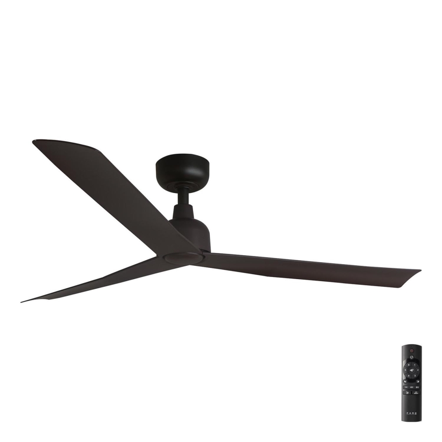 FARO 34275 - Laeventilaator MARINE M pruun d. 125 cm IP44 + kaugjuhtimispult