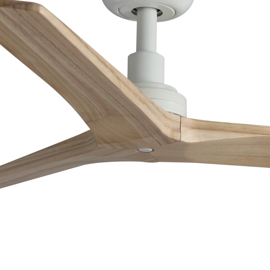 FARO 34281 - Laeventilaator KLIM S pruun/valge d. 92,5 cm + kaugjuhtimispult
