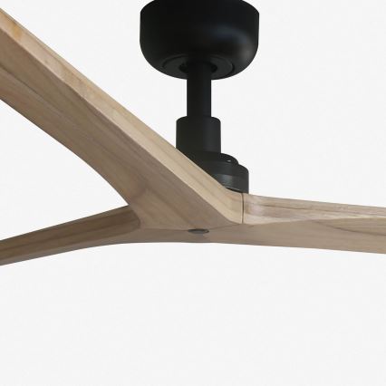 FARO 34282 - Laeventilaator KLIM L mänd/must d. 150 cm + kaugjuhtimispult