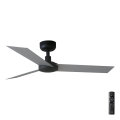 FARO 34287 - Laeventilaator CRUISER XL must d. 160 cm + kaugjuhtimispult