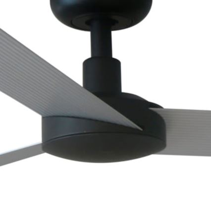 FARO 34287 - Laeventilaator CRUISER XL must d. 160 cm + kaugjuhtimispult