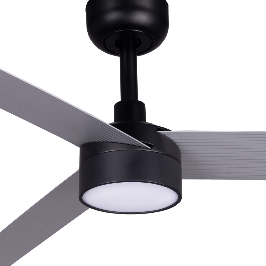 FARO 342871S - LED-hämardatav laeventilaator CRUISER XL LED/18W/230V 2700/3000/4000K läbimõõt 160 cm hall/must + kaugjuhtimispult
