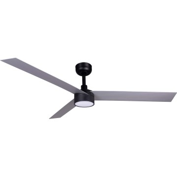 FARO 342871S - LED-hämardatav laeventilaator CRUISER XL LED/18W/230V 2700/3000/4000K läbimõõt 160 cm hall/must + kaugjuhtimispult