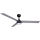 FARO 34287WT1S - LED hämardatav laeventilaator CRUISER XL LED/18W/230V 2700/3000/4000K läbimõõt 160 cm hall/must Wi-Fi Tuya + kaugjuhtimispult