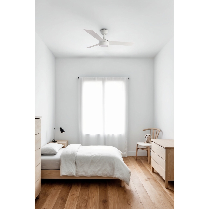 FARO 34288-1TW - Hämardatav LED-ventilaator CRUISER S LED/20W/230V läbimõõt 106 cm 2700/3000/4000K + kaugjuhtimispult