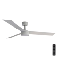 FARO 34290-1TW - LED hämardatav laeventilaator CRUISER LED/20W/230V 2700/3000/4000K läbimõõt 132 cm valge + kaugjuhtimispult