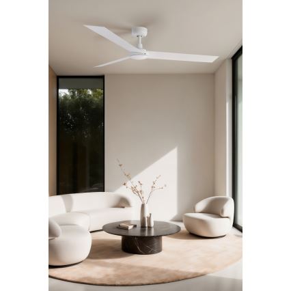 FARO 34290WP - Laeventilaator CRUISER L valge d. 132 cm SMART + kaugjuhtimispult