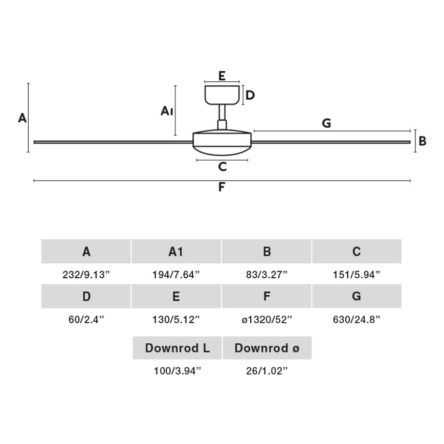 FARO 34290WP - Laeventilaator CRUISER L valge d. 132 cm SMART + kaugjuhtimispult