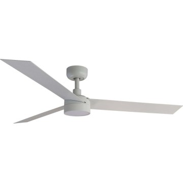 FARO 34290WT1S - LED-hämardatav laeventilaator CRUISER L LED/18W/230V 2700/3000/4000K läbimõõt 132 cm valge Wi‑Fi Tuya + kaugjuhtimispult