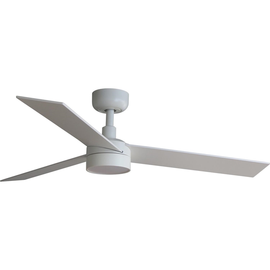 FARO 34295WT-1TW - LED Hämardatav laeventilaator RUDDER S LED/18W/230V 2700/4350/6000K valge/beež d. 106 cm Wi-Fi Tuya + kaugjuhtimispult