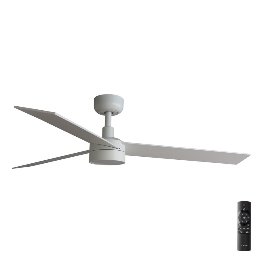 FARO 34297-1TW - LED Hämardatav ventilaator RUDDER L LED/20W/230V 2700/4000/6500K d. 132 cm + kaugjuhtimispult