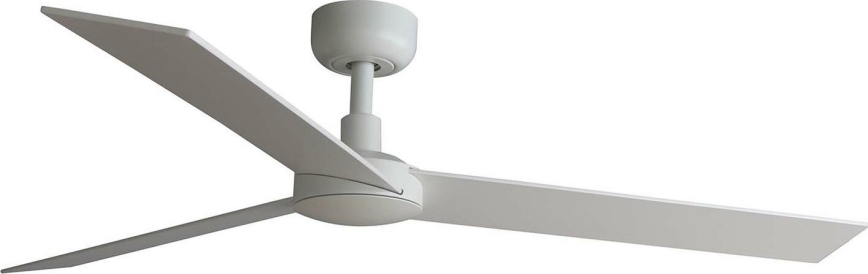 FARO 34297WT - Laeventilaator RUDDER L valge/beež d. 132 cm Wi-Fi Tuya + kaugjuhtimispult