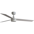 FARO 34297WT1S - LED-hämardatav laeventilaator RUDDER L LED/18W/230V 2700/3000/4000K Ø 132 cm beež/valge Wi‑Fi Tuya + kaugjuhtimispult