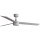 FARO 34297WT1S - LED-hämardatav laeventilaator RUDDER L LED/18W/230V 2700/3000/4000K Ø 132 cm beež/valge Wi‑Fi Tuya + kaugjuhtimispult