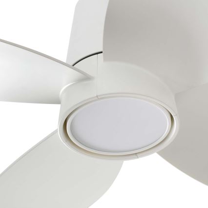 FARO 34315 - LED Hämardatav laeventilaator KLOVER S LED/20W/230V 2700/4000/6500K valge d. 80 cm + kaugjuhtimispult