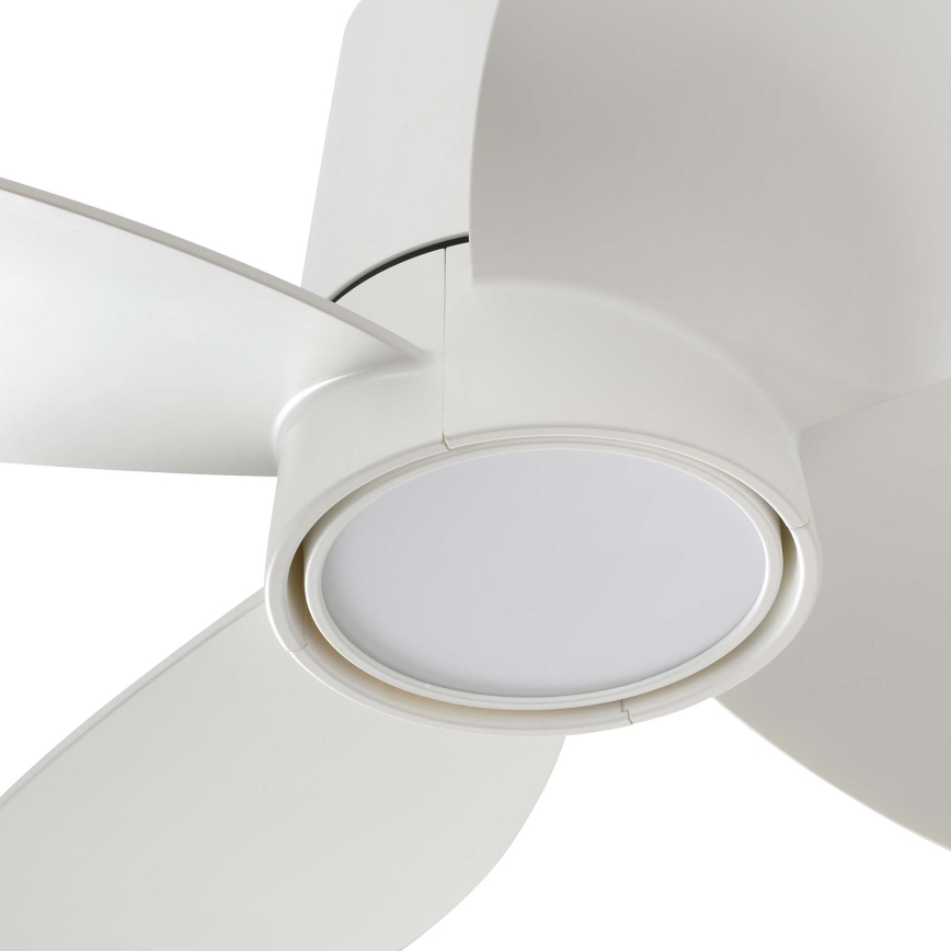 FARO 34315 - LED Hämardatav laeventilaator KLOVER S LED/20W/230V 2700/4000/6500K valge d. 80 cm + kaugjuhtimispult