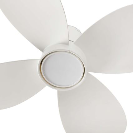 FARO 34315 - LED Hämardatav laeventilaator KLOVER S LED/20W/230V 2700/4000/6500K valge d. 80 cm + kaugjuhtimispult