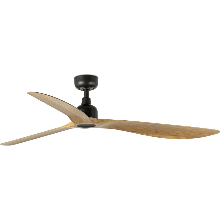 FARO 34360 - Laeventilaator OUTWOOD L pruun/must d. 150 cm IP44 + kaugjuhtimispult