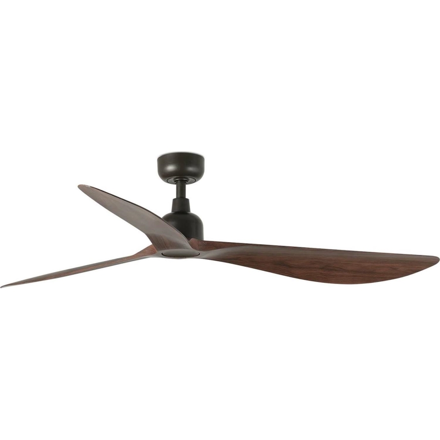 FARO 34362 - Laeventilaator OUTWOOD L pruun/must d. 150 cm IP44 + kaugjuhtimispult