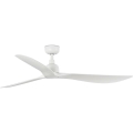 FARO 34363WT - Laepeventilaator OUTWOOD L valge läbimõõt 150 cm Wi-Fi Tuya IP44 + puldiga