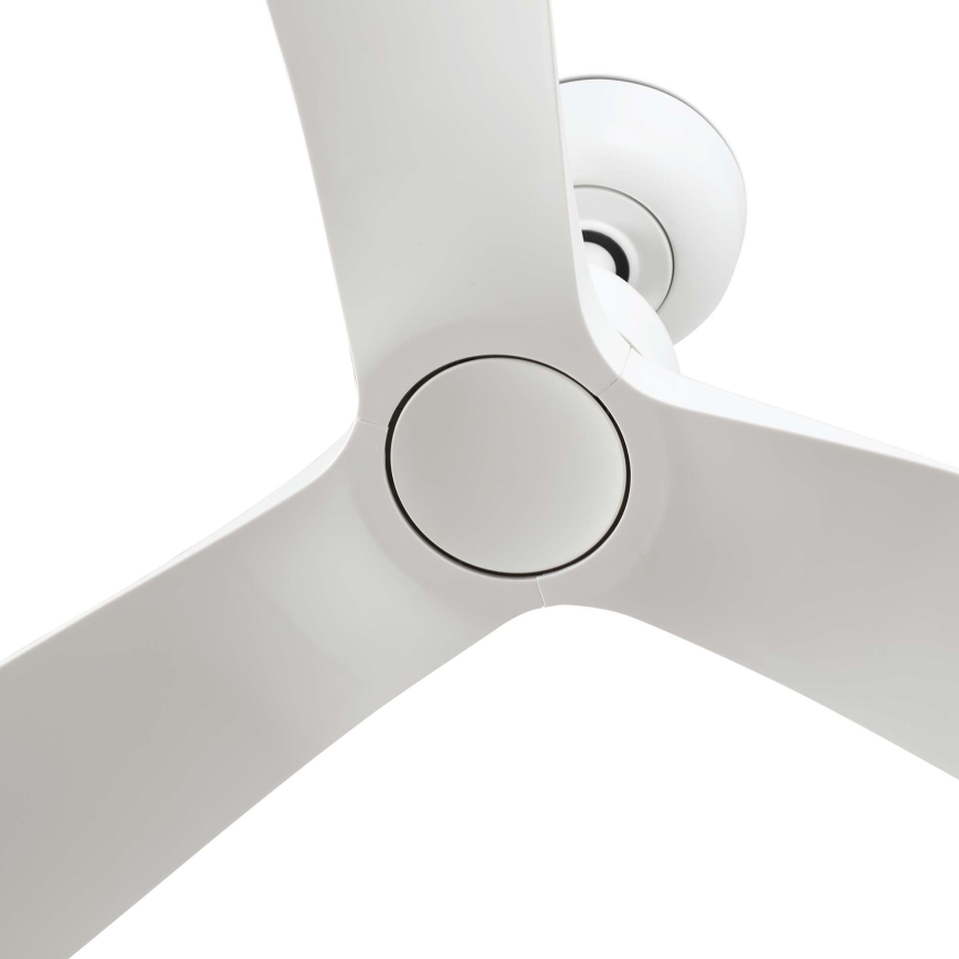 FARO 34363WT - Laeventilaator OUTWOOD L valge d. 150 cm Wi-Fi Tuya IP44 + kaugjuhtimispult