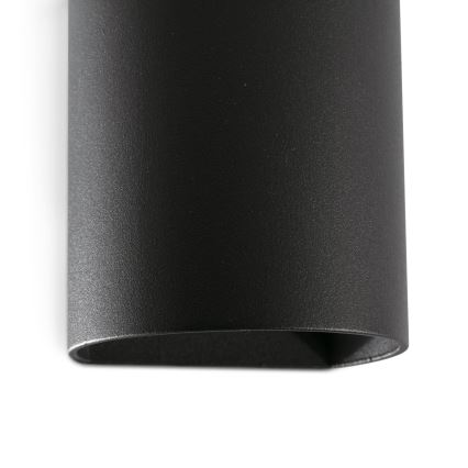 FARO 40523 - Seinavalgusti SOLE 1xGU10/8W/230V must ümmargune