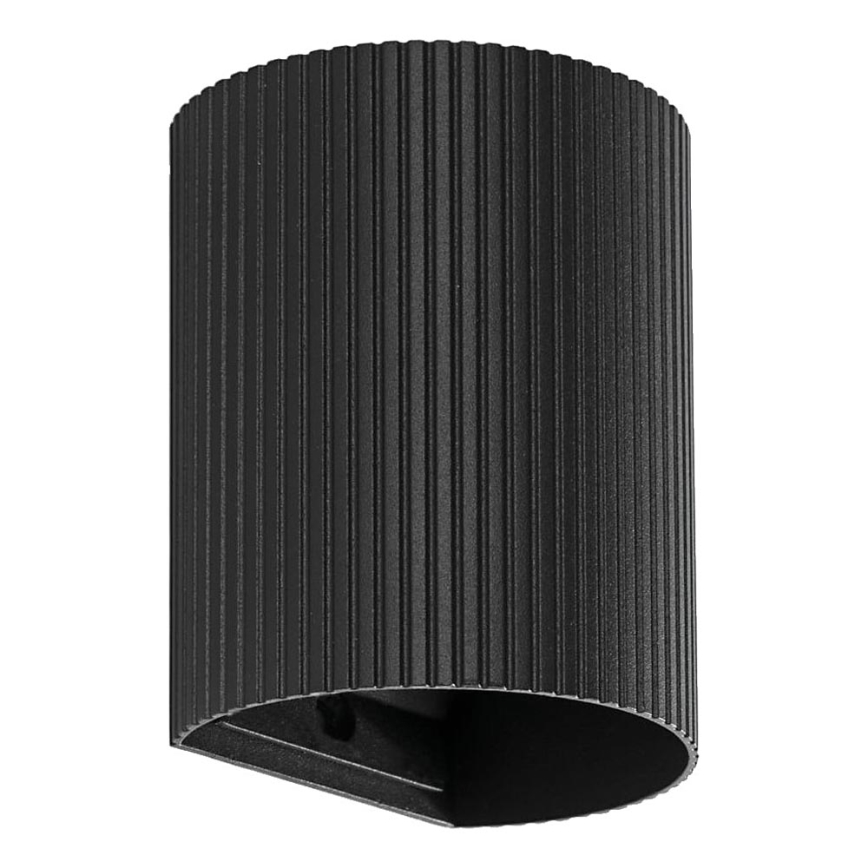 FARO 40527 - Seinavalgusti SOLE 1xGU10/8W/230V must laineline ümmargune