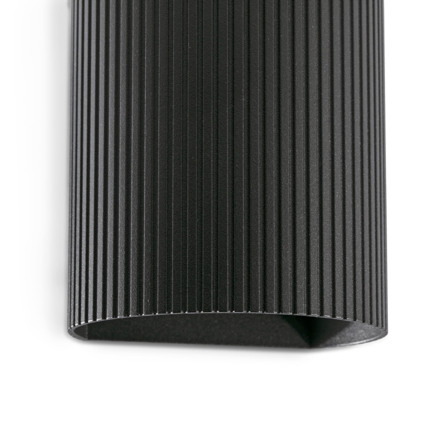 FARO 40527 - Seinavalgusti SOLE 1xGU10/8W/230V must laineline ümmargune