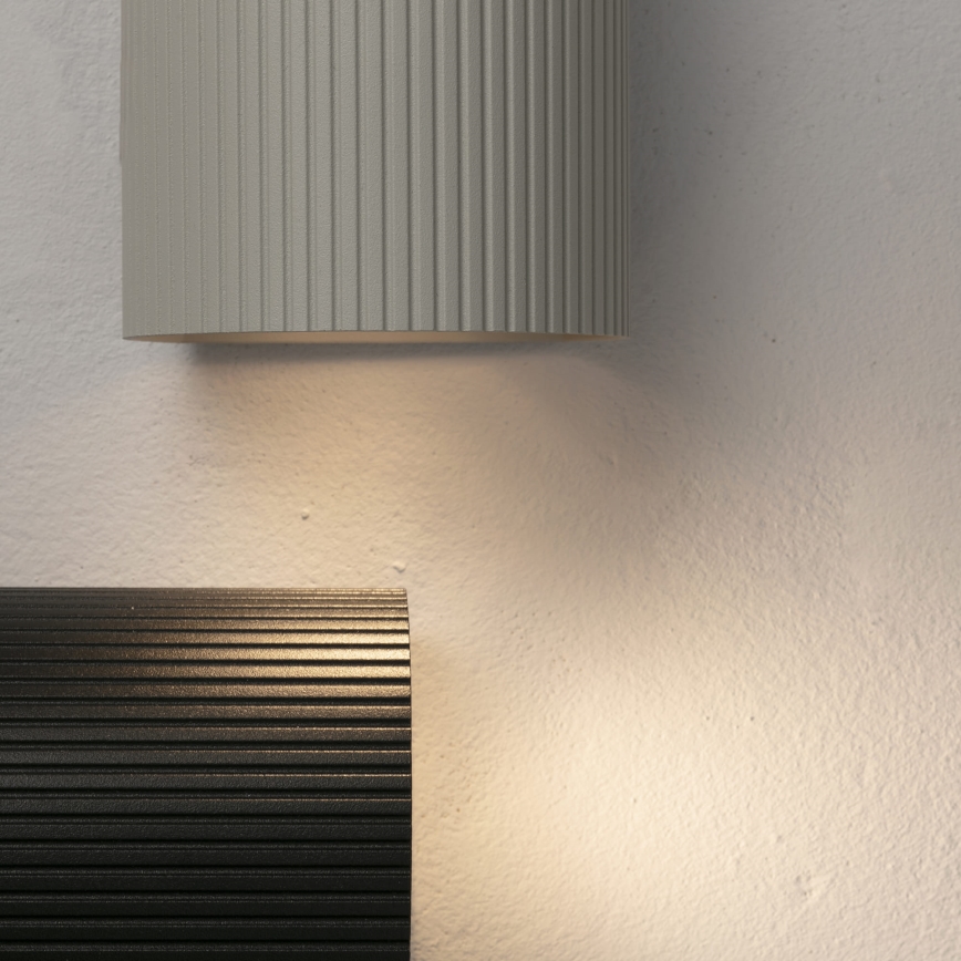 FARO 40528 - Seinavalgusti SOLE 1xGU10/8W/230V hall laineline ümmargune