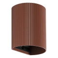 FARO 40529 - Seinavalgusti SOLE 1xGU10/8W/230V tellis laineline ümmargune