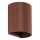 FARO 40529 - Seinavalgusti SOLE 1xGU10/8W/230V tellis laineline ümmargune
