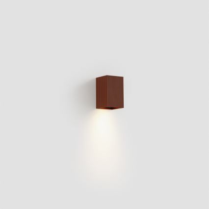 FARO 40537 - Seinavalgusti SOLE 1xGU10/8W/230V tellis laineline kandiline