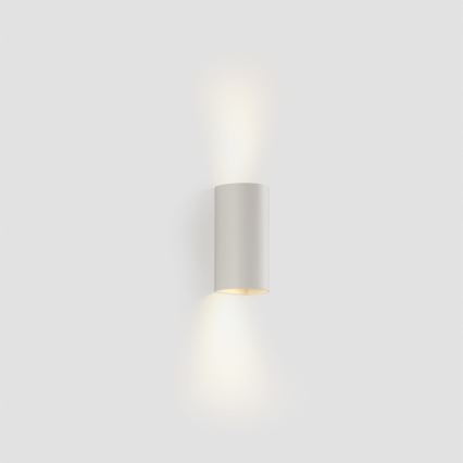 FARO 40538 - Seinavalgusti SOLE 2xGU10/8W/230V valge ümmargune