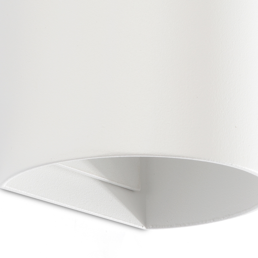 FARO 40538 - Seinavalgusti SOLE 2xGU10/8W/230V valge ümmargune