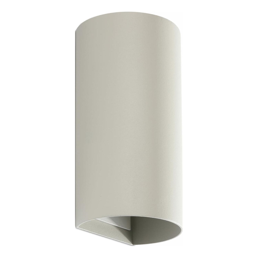 FARO 40540 - Seinavalgusti SOLE 2xGU10/8W/230V hall ümmargune