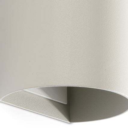 FARO 40540 - Seinavalgusti SOLE 2xGU10/8W/230V hall ümmargune