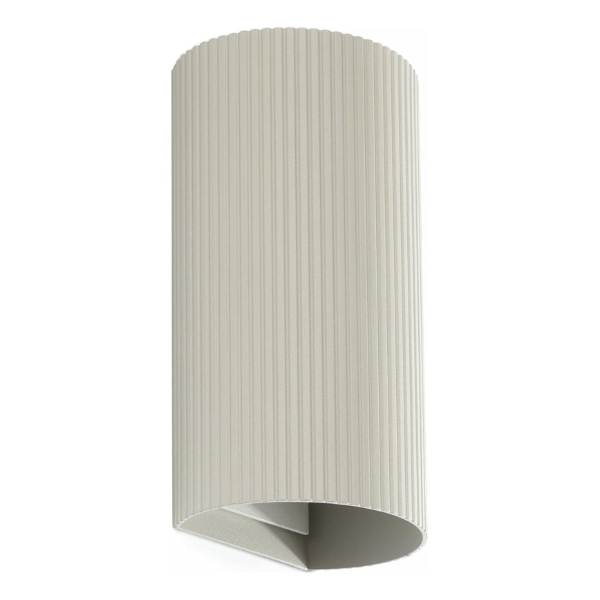 FARO 40544 - Seinavalgusti SOLE 2xGU10/8W/230V hall laineline ümmargune