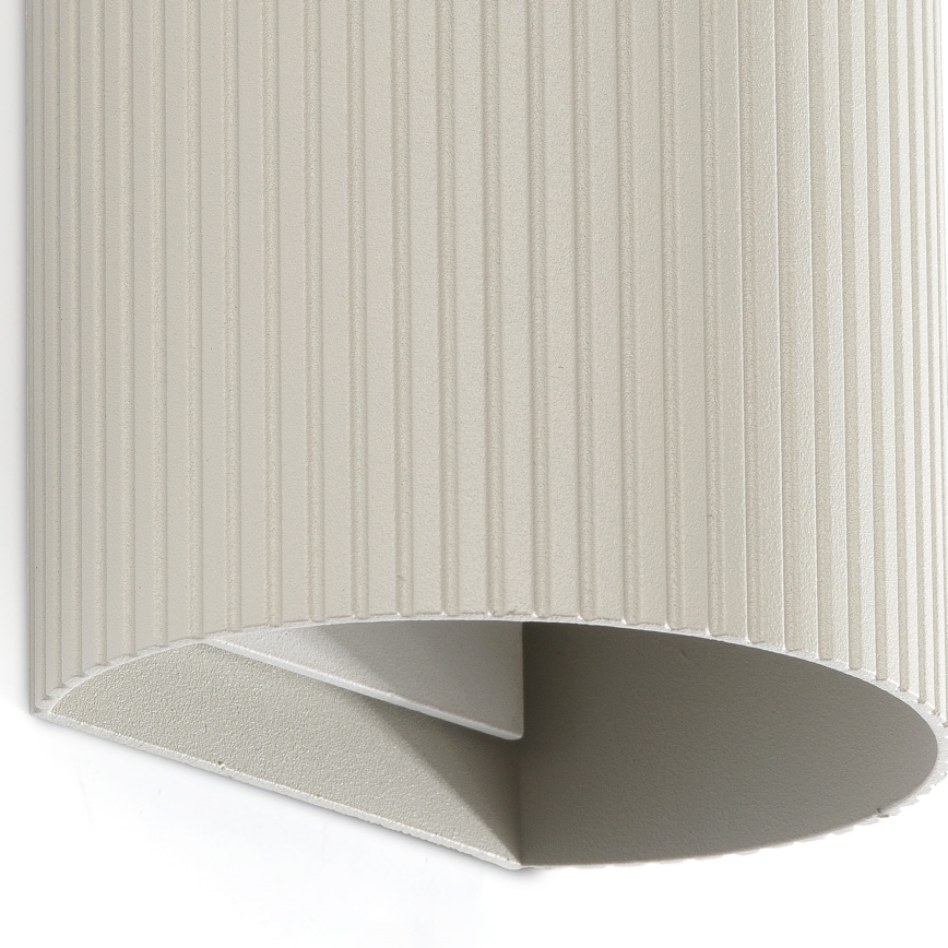 FARO 40544 - Seinavalgusti SOLE 2xGU10/8W/230V hall laineline ümmargune