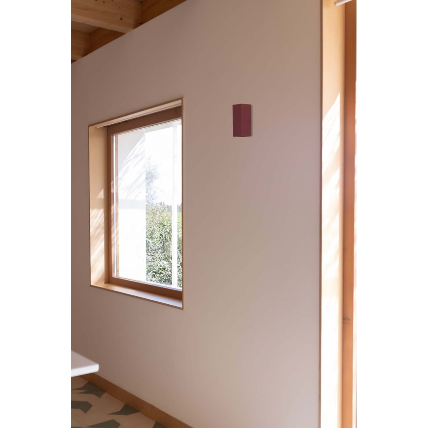 FARO 40568 - Seinavalgusti SOLE 2xGU10/8W/230V tellis laineline kandiline