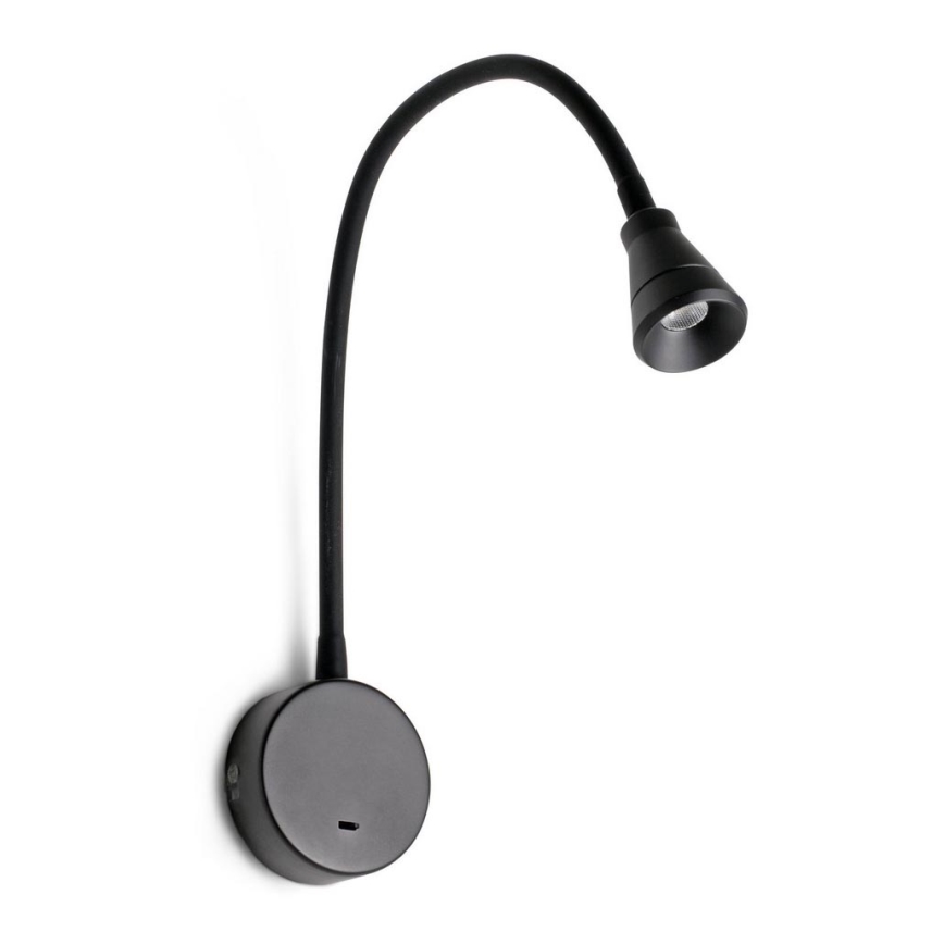 FARO 41030 - LED Paindlik väike lamp BEL LED/3W/230V must