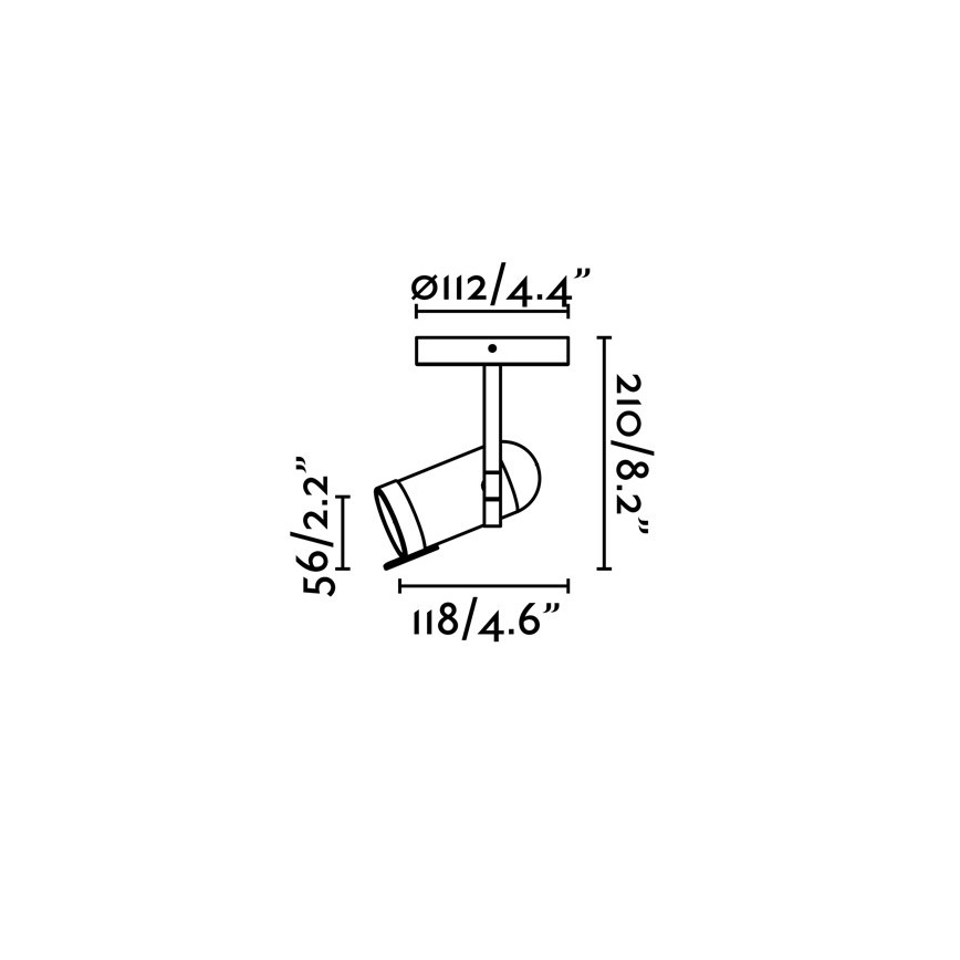 Faro 43529 - Kohtvalgusti ORLEANS 1xGU10/8W/230V valge