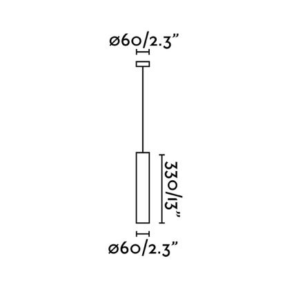 FARO 43755 - Lühter STAN 1xGU10/8W/230V