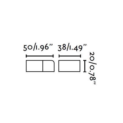 Faro 46060 - Elektritrafo 3W/230V/15V