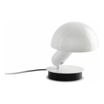 FARO 56101 - Laualamp klambriga 2in1 BELA 1xE27/15W/230V valge