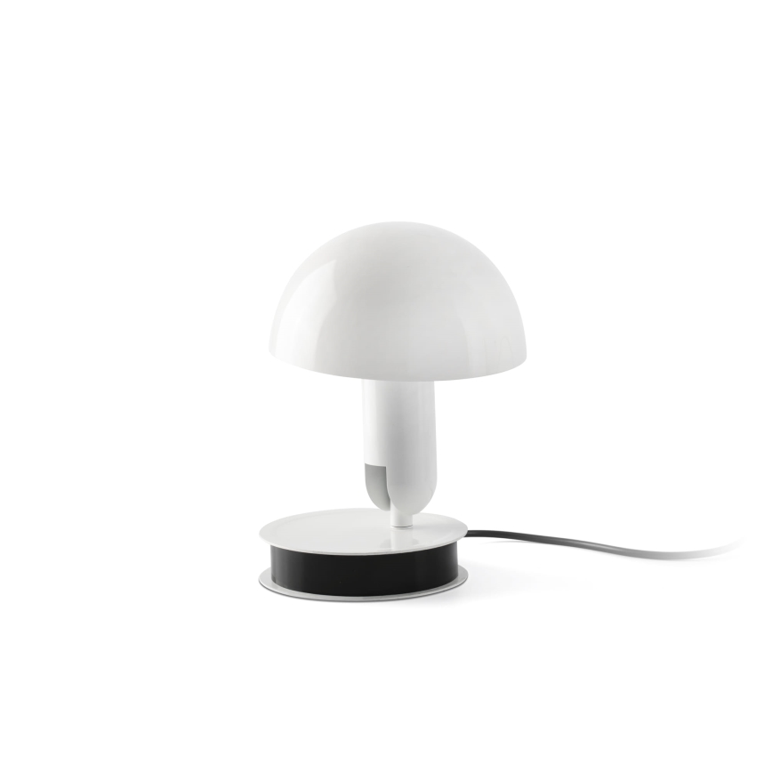 FARO 56101 - Laualamp klambriga 2in1 BELA 1xE27/15W/230V valge