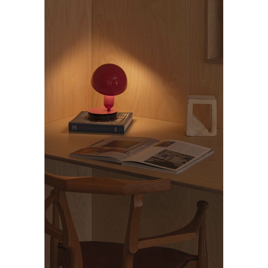 FARO 56103 - Laualamp klambriga 2in1 BELA 1xE27/15W/230V punane